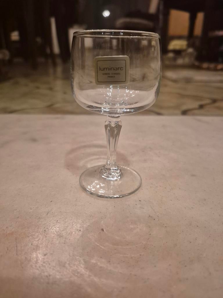 Lot de 12 verres Luminarc Riviera en parfait état., Enlèvement, Comme neuf