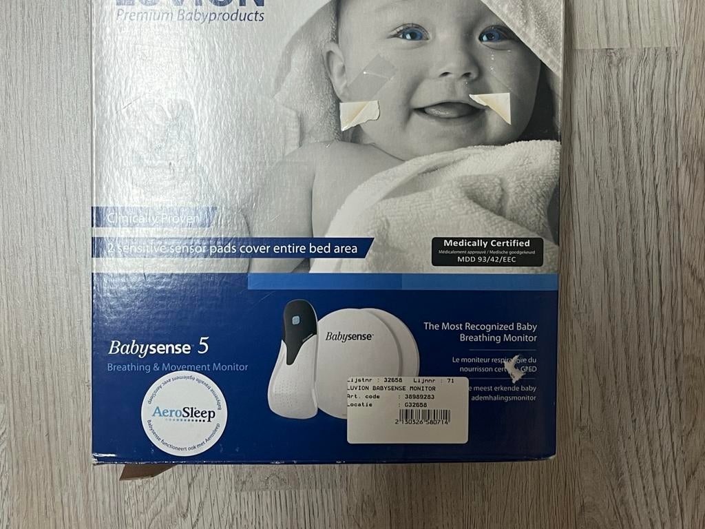 Luvion babysense 5, Kinderen en Baby's, Babyfoons, Ophalen of Verzenden, Zo goed als nieuw