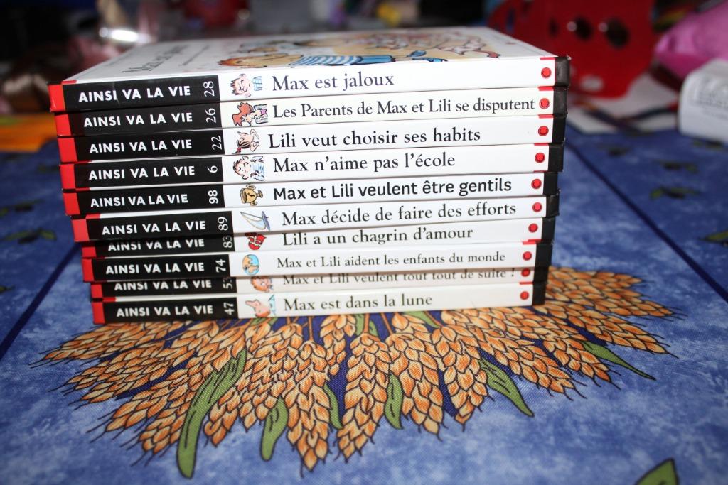 Lot de 10 livres Max et Lili, Livres, Enlèvement, Utilisé