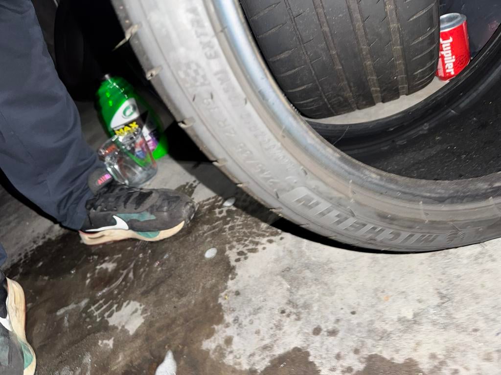 4 michelin banden nog in zeer goede staat., Ophalen, Zo goed als nieuw