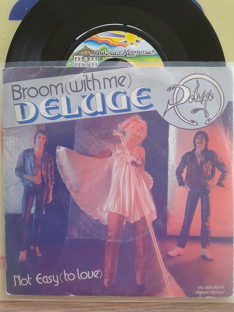 Deluge-Broom (with me) 7'', Gebruikt, 7 inch, Single, Ophalen of Verzenden