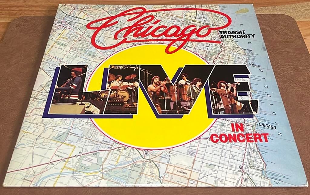 Chicago Transit Authority - Live in Concert - vinyl LP - DE, Ophalen of Verzenden, Gebruikt