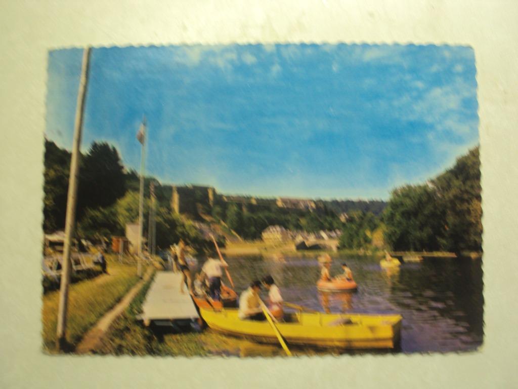 51495 - BOUILLON - JEUX NAUTIQUES SUR LA SEMOIS ET CHATEAU, Verzenden