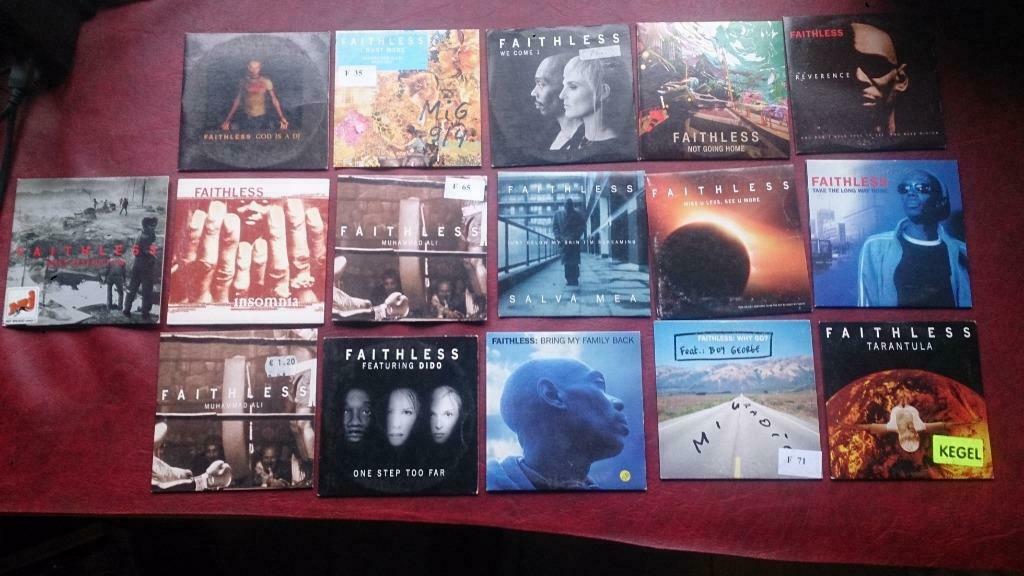 Faithless cd singles, Enlèvement ou Envoi