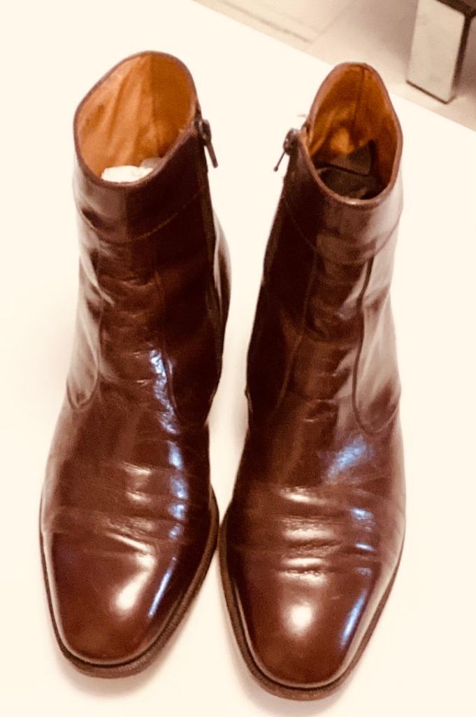 Magnifique Bottillon Bally Matignon cuir Marron – T:42,5- D., Enlèvement ou Envoi, Porté, Brun, Bally