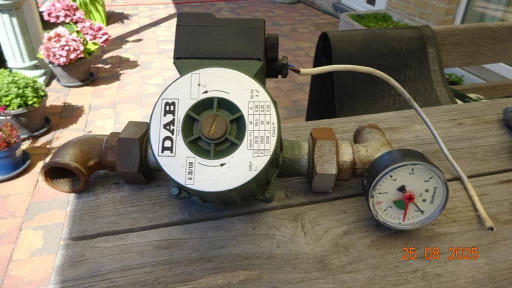 Ctrculatiepomp  DAB  A35 / 180 + aanhorigheden, Doe-het-zelf en Bouw, Verwarming en Radiatoren, Gebruikt, Ophalen