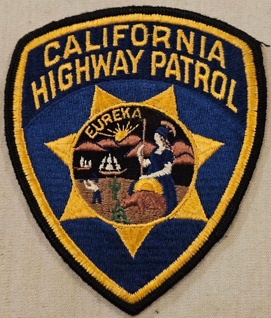Écusson à coudre California Highway Patrol (CHP)
ce, Collections, Objets militaires | Général, Enlèvement ou Envoi
