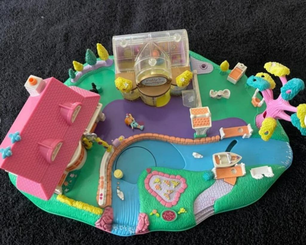 Polly Pocket Magical Movin' Pollyville 1996 Vintage, Verzamelen, Ophalen of Verzenden, Gebruikt