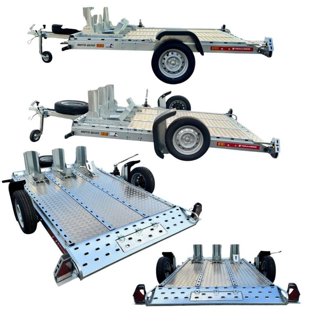 Temared MotoQuad 2616 Hydraulisch zakbaar  Motortrailer, Enlèvement, Neuf
