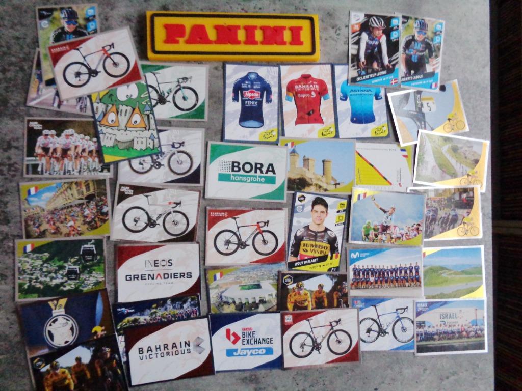 PANINI STICKERS WIELRENNEN TOUR DE FRANCE 2022 37X WIELRENNE, Verzenden