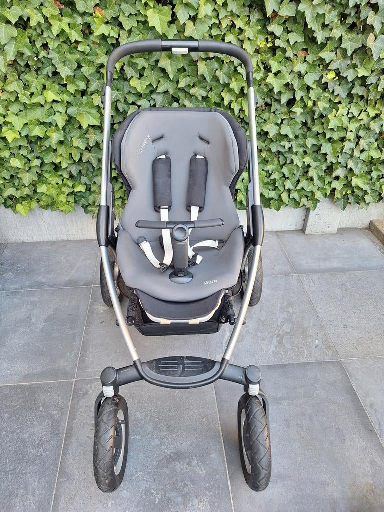 Kinderwagen Maxi Cosi 3 in 1: draagmand, maxi cosi en buggy, Kinderen en Baby's, Gebruikt, Verstelbare duwstang, Maxi-Cosi, Ophalen