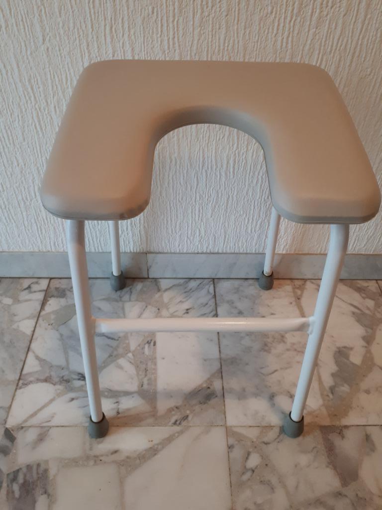 Douchestoel, Ophalen, Gebruikt
