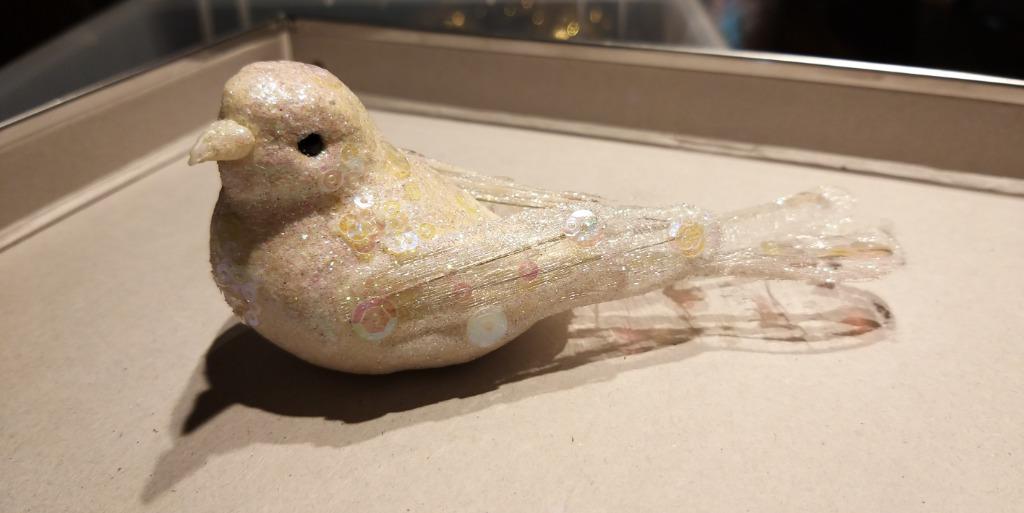Kerst - witte vogel, Diversen, Ophalen of Verzenden, Zo goed als nieuw