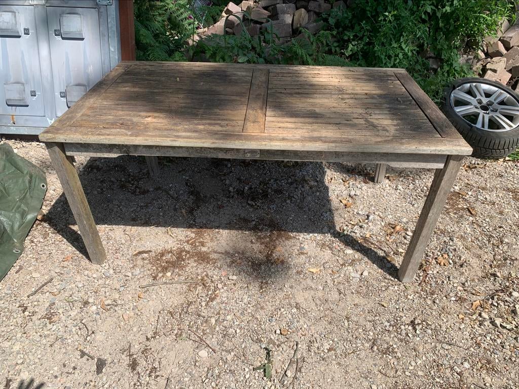 Tuintafel teak, Tuin en Terras, Tuinsets en Loungesets, Ophalen