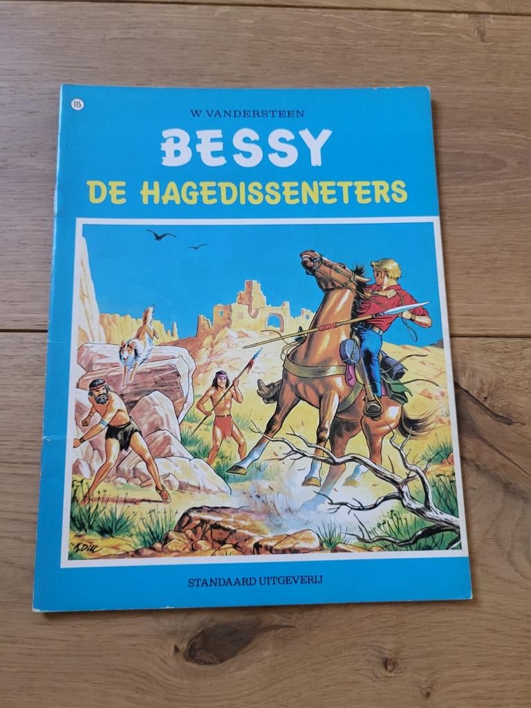 Bessy - 115. De hagedisseneters, Livres, Neuf, Enlèvement ou Envoi, Une BD, Studio Vandersteen