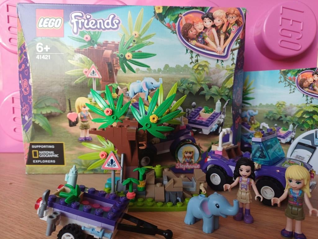 Safari avec Lego Friends, Enlèvement
