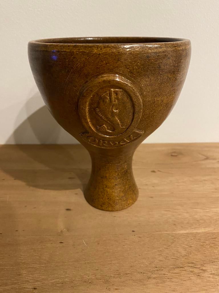 Calice Orval Brun 33cl signé, Verzamelen