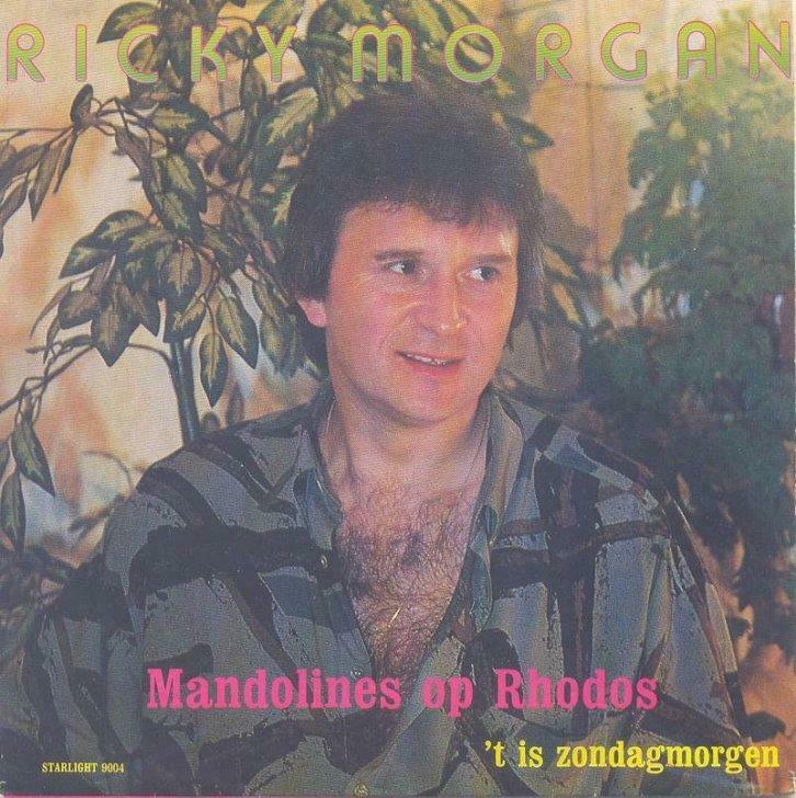 Ricky Morgan – Mandolines op Rhodos - Single – 45 rpm, Ophalen of Verzenden, Gebruikt
