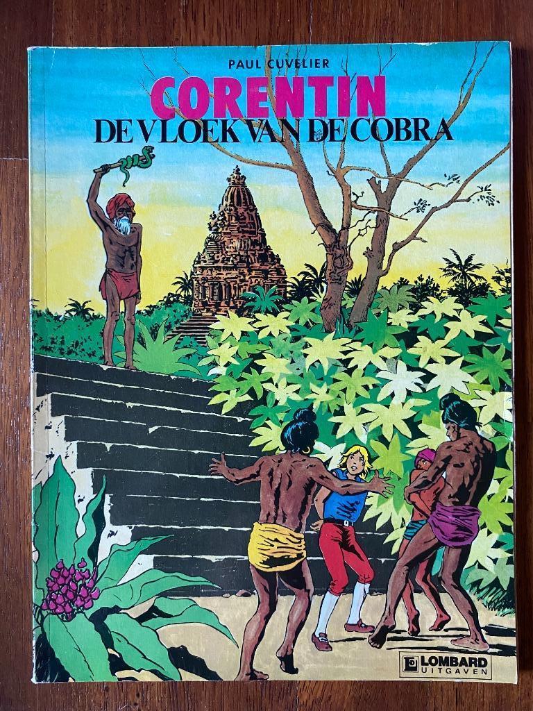 CORENTIN - LOMBARD SC -  Corentin en de vloek van de Cobra, Boeken, Gelezen, Eén stripboek, Ophalen of Verzenden, Paul Cuvelier