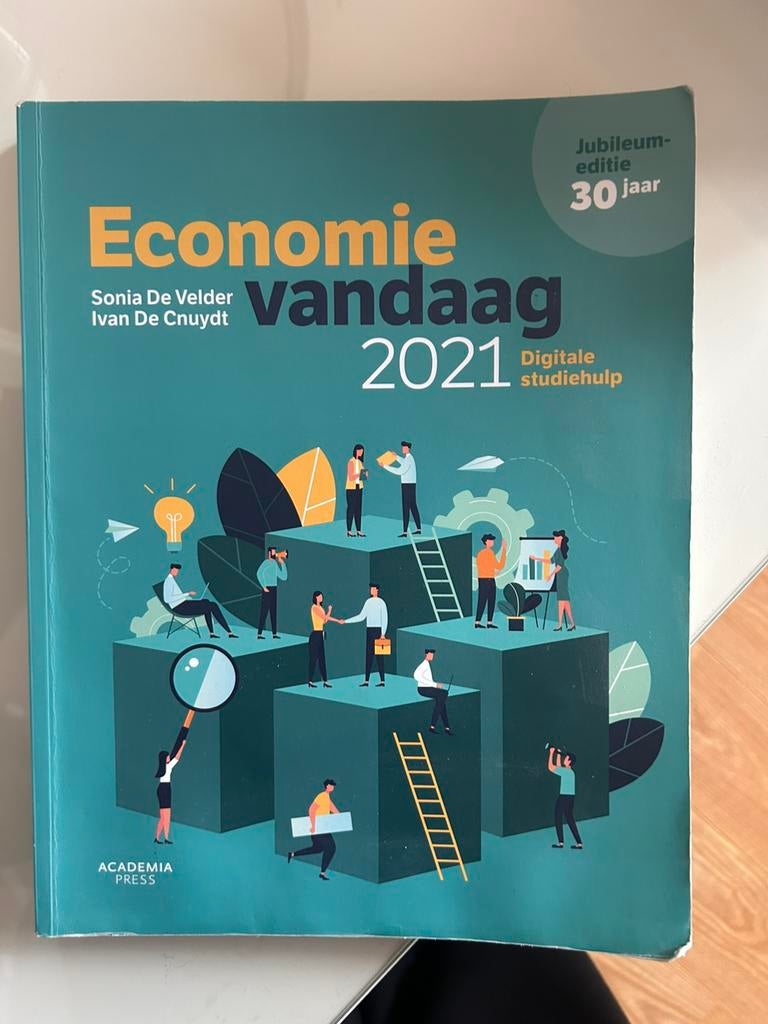 Economie vandaag 2021, Boeken, Studieboeken en Cursussen, Ophalen of Verzenden