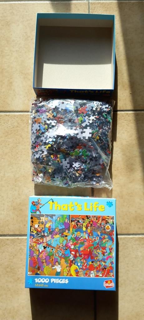 Ravensburger 1500 pièces d'Amsterdam et That's Life, Enlèvement ou Envoi, 500 à 1500 pièces, Neuf, Puzzle
