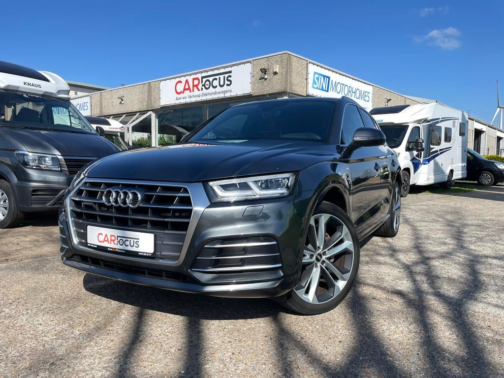 Audi Q5 2.0 Benzine S-Line Automaat Slechts 73.000km, Auto's, Automaat, Euro 6, Q5, Bedrijf
