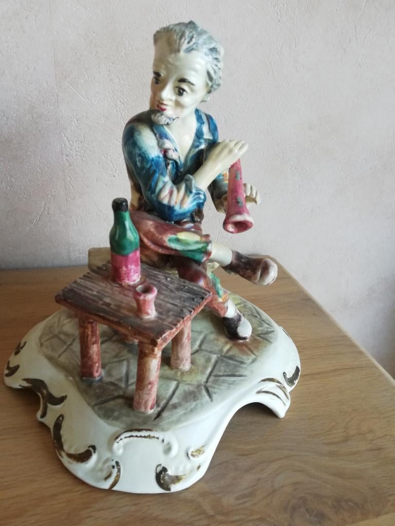 beeld fluitspeler, Ophalen of Verzenden, Zo goed als nieuw, Mens