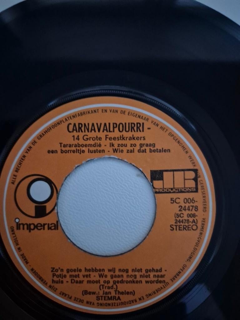 Carnaval singel Carnavalpourri, Cd's en Dvd's, Ophalen of Verzenden