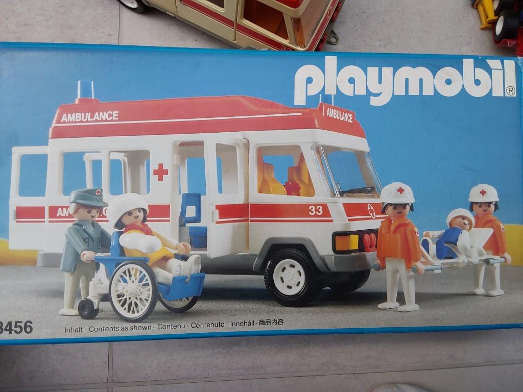 Playmobil ziekenwagen vintage 3456, Enlèvement ou Envoi, Utilisé
