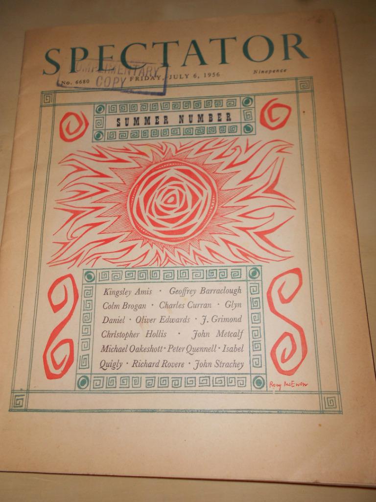 Spectator, n 6680, Friday, July 6, 1956, Summer Number, Ophalen of Verzenden, Gelezen, Overige typen