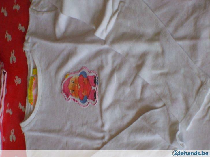 Witte bloes Love therapy maat 12 jaar, Kinderen en Baby's, Ophalen, Gebruikt, Meisje, Shirt of Longsleeve