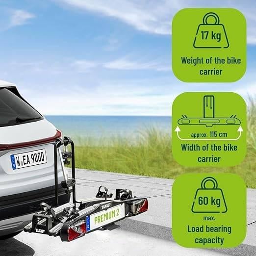 Fietsendrager voor trekhaak | e bikes | GRATIS LEVERING, Autos : Divers, Porte-vélos, Neuf, EUFAB, -, Support d'attelage