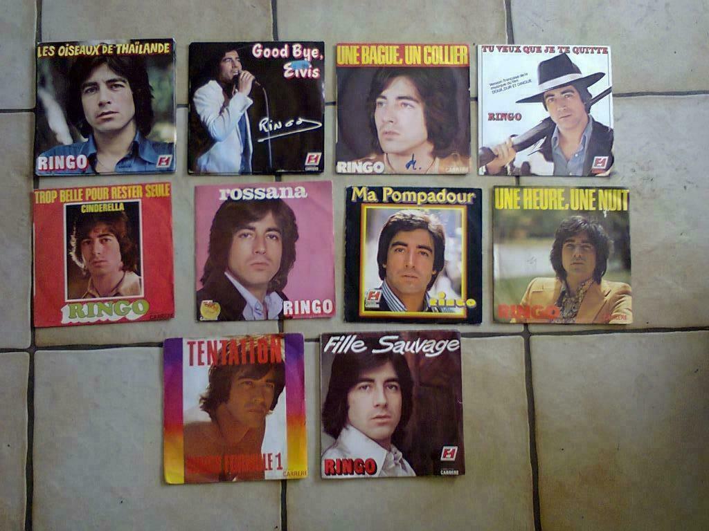 Lot singles Ringo, Ophalen of Verzenden
