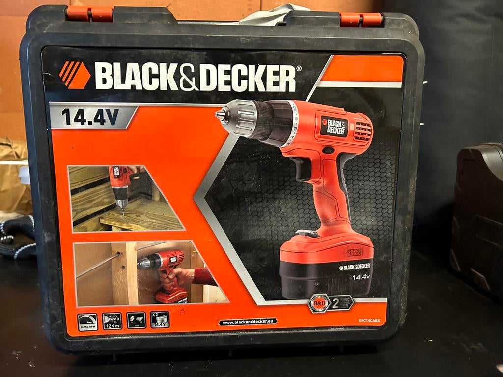 Black & Decker schroefmachine, Ophalen, Zo goed als nieuw
