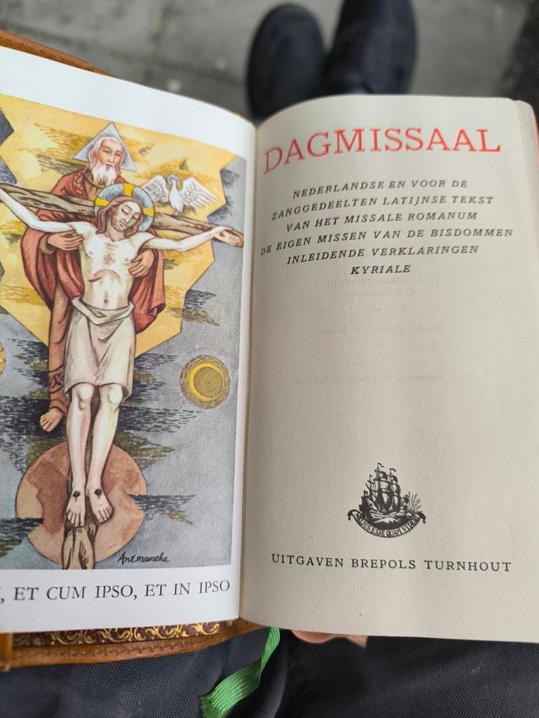 Missel quotidien de Brepols 1957, Enlèvement ou Envoi