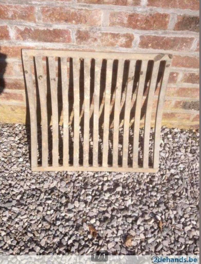 Grilles en fer 4 pièces, Enlèvement, Comme neuf, Fer, Autres types