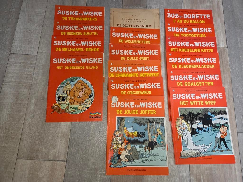 Bandes dessinées Suske et Wiske, Livres, Enlèvement ou Envoi