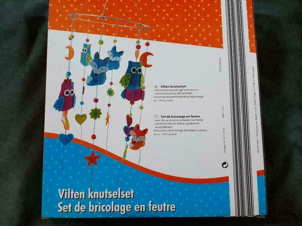 Vilten naai set, Ophalen, Nieuw, Figuurtje(s)
