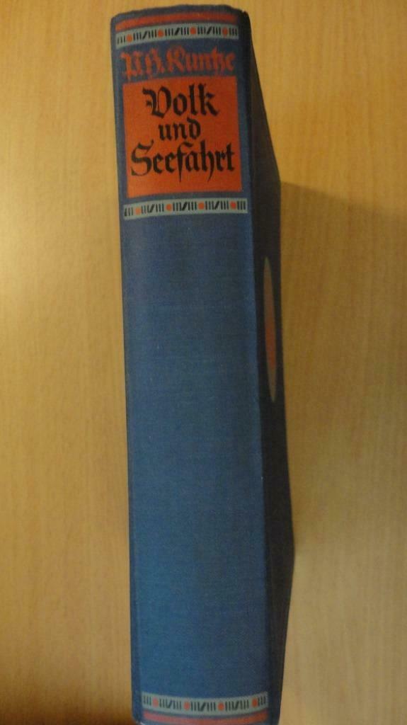 1940 - volk und seefarht paul h. kuntze en allemand deutsch, Enlèvement ou Envoi