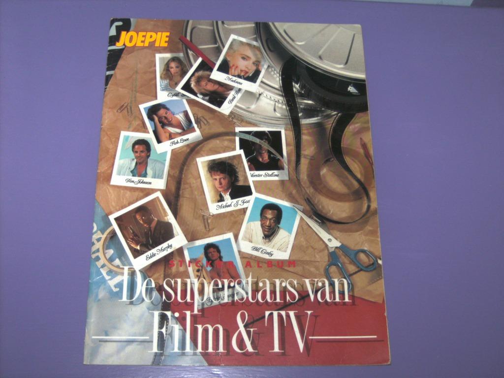 Vintage leeg stickeralbum van joepie., Ophalen of Verzenden, Gebruikt