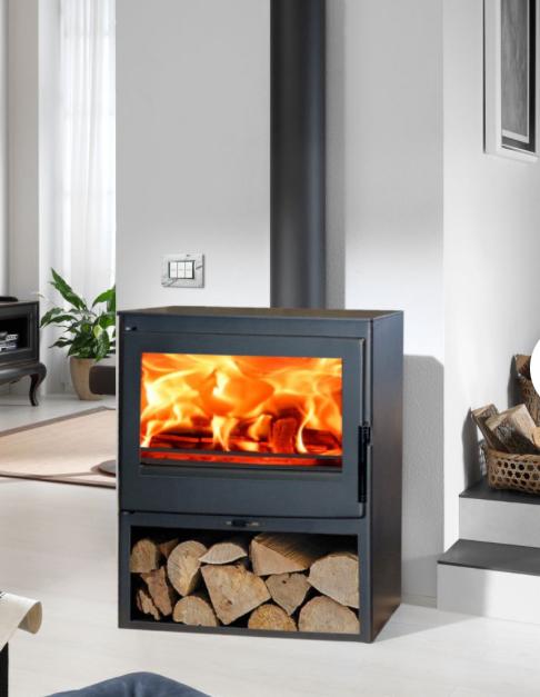 Poêle à bois Dana EcoDesign 7,1kW, Enlèvement, Comme neuf, Bois, Poêle à bois