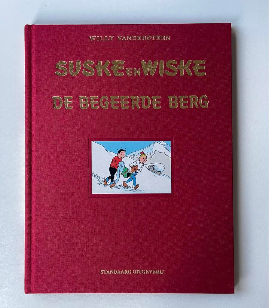 Suske en Wiske luxe de begeerde berg gesigneerd, Enlèvement ou Envoi, Neuf
