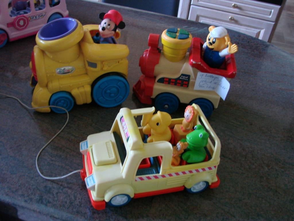 speelgoed autootjes disney en playkool, Kinderen en Baby's, Speelgoed |Speelgoedvoertuigen, Ophalen, Gebruikt