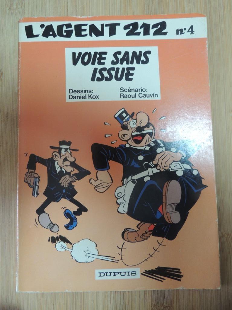 BD N4 AGENT 212 EO BRIOCHET 1984  PHOTOS, Livres, BD, Utilisé, Une BD, Enlèvement ou Envoi