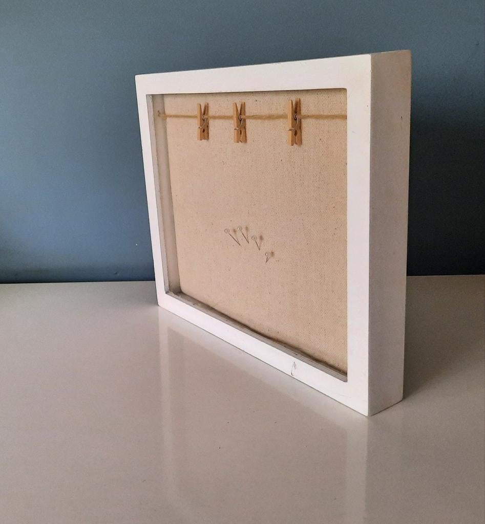 Fotolijst/herinneringsbox, Ophalen of Verzenden, Prikbord