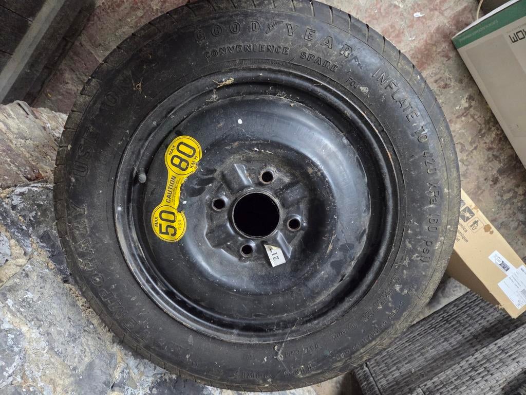 Roue de secours, Enlèvement