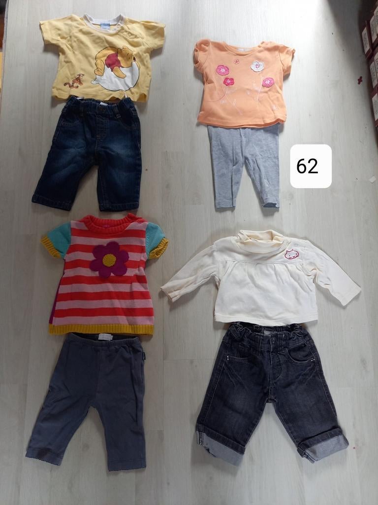 kleding meisje maat 62 pakket, Ophalen, Gebruikt
