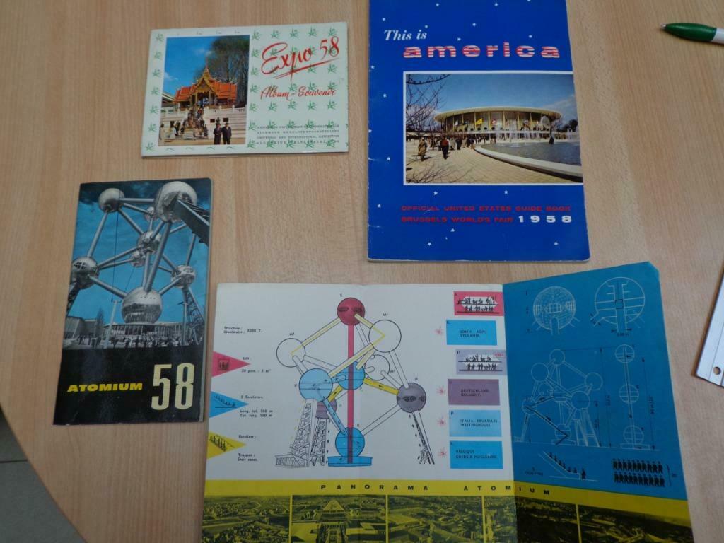 oude boekjes expo 1958, Antiek en Kunst, Ophalen of Verzenden