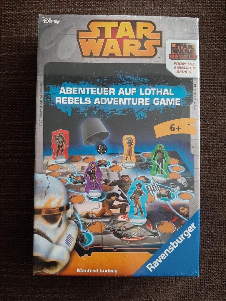 Star wars Rebels adventure game reis gezelschapsspel NIEUW, Ophalen of Verzenden, Nieuw