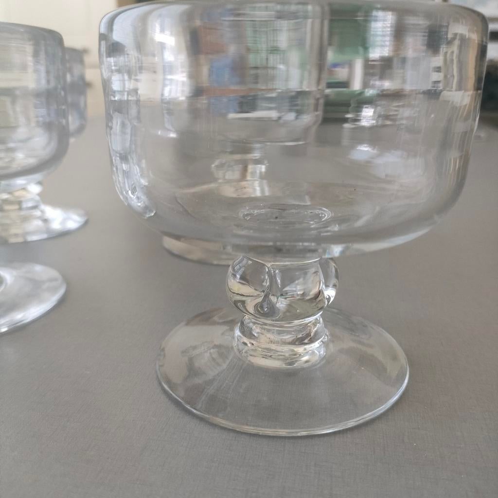 lot de 4 coupes à fruits/ glace vintage, Enlèvement